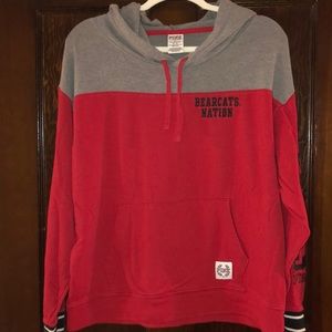 VGUC Bearcats Hoodie VS PINK sz. M